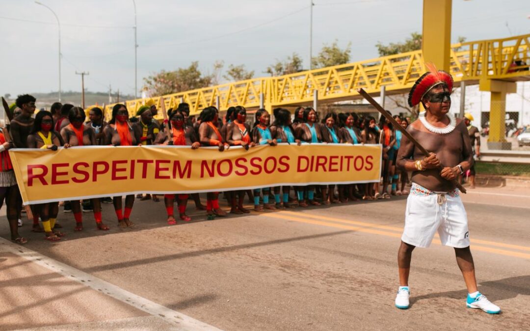 ISA: Kayapó e Panará se mobilizam na BR-163 para cobrar cumprimento de medidas de compensação pelos impactos da rodovia
