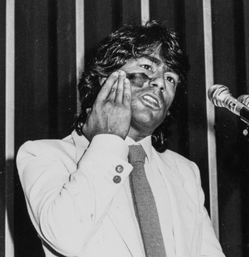 ISA: Hoje na História Socioambiental: em 4 de setembro de 1987, Ailton Krenak discursava na Assembleia Nacional Constituinte