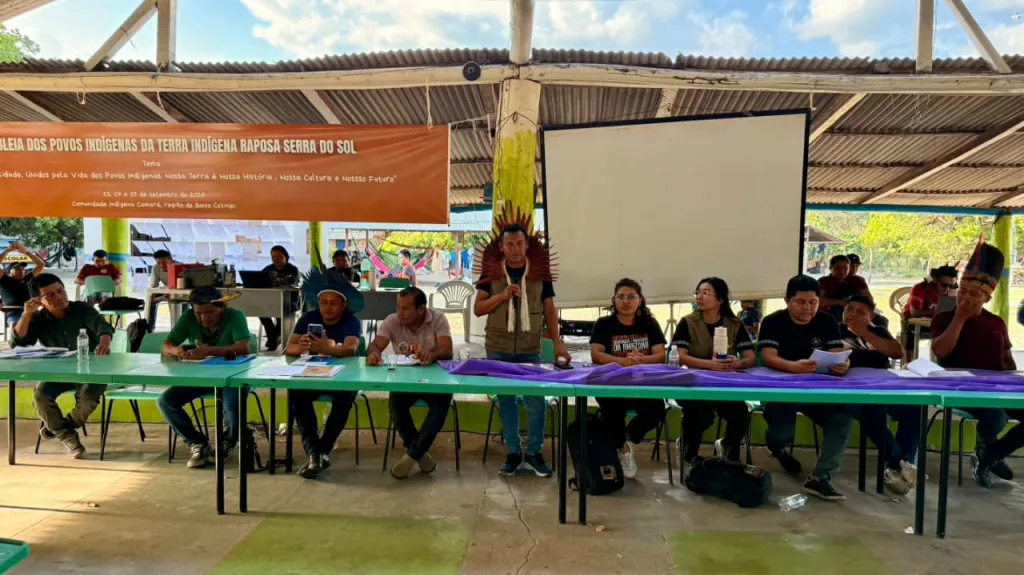 CIR: Durante a IX Assembleia dos Povos Indígenas da T.I. Raposa Serra do Sol, lideranças discutem construção de documento para fortalecer organização e autonomia indígena
